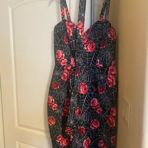vixen by micheline pitt rose spiderweb dress pencil 2x